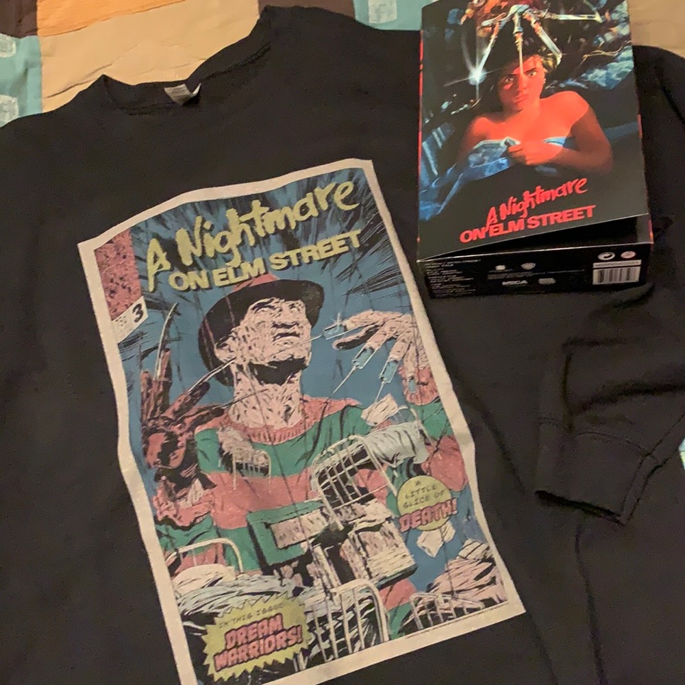 Custom Nightmare on Elm tee